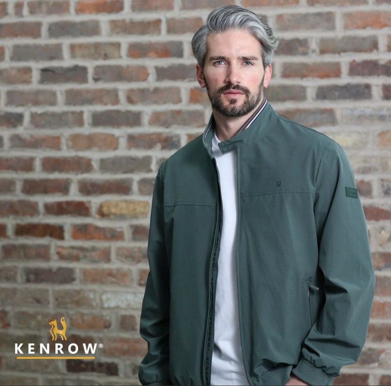 KR10 04866 ASTON BOMBER JACKET KHAKI