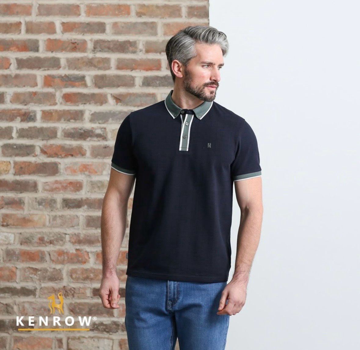 KR10 13007 OMAR POLO NAVY