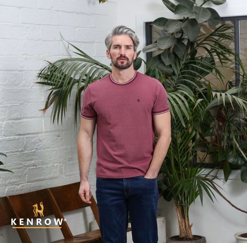 KR10 15668 FLYNN TEE WINE