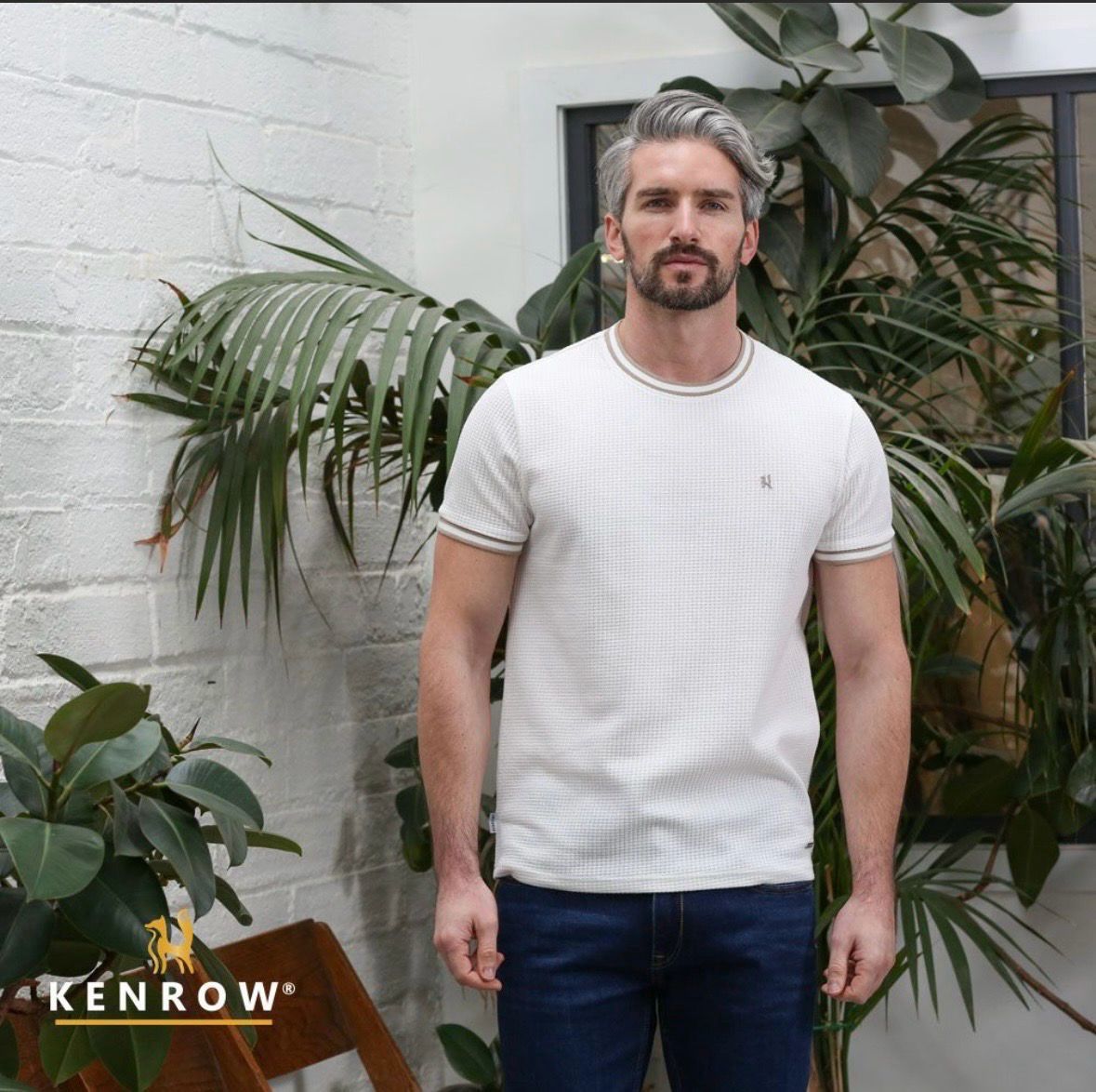 KR10 01008 CORMAC TEE CREAM