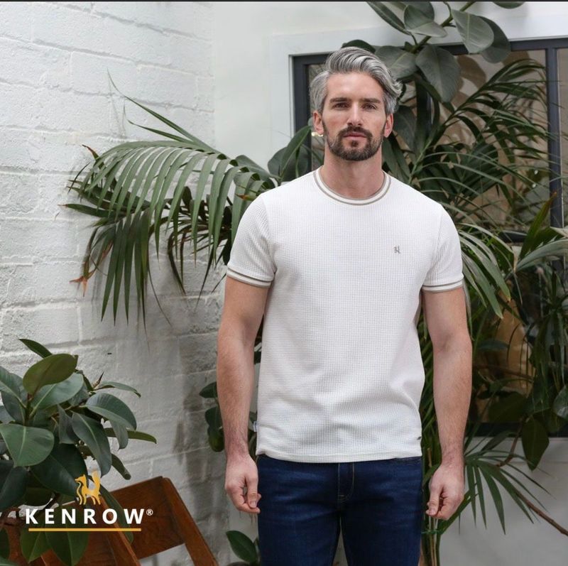 KR10 01008 CORMAC TEE CREAM