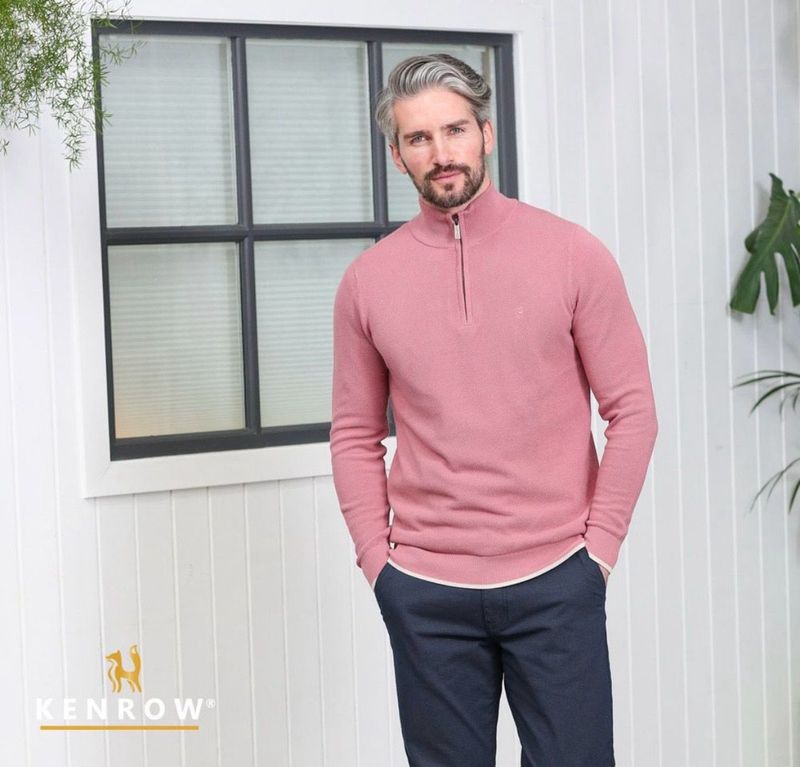 KR10 07100 ARLO KNIT SALMON