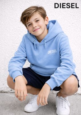 GARMAN HOODIE JNR SKY DKB 110473