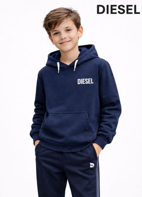 GARMAN HOODIE JNR DENIM DKB 1100010