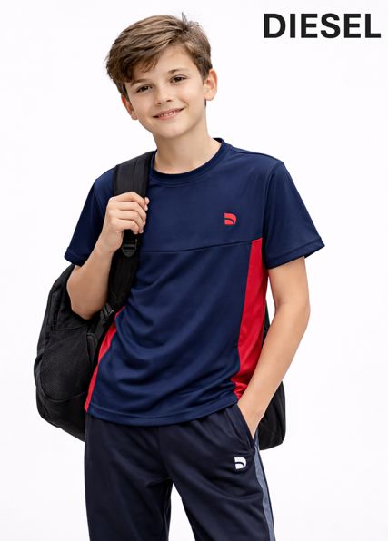 BENTLY TEE JNR NAVY/RED DKB 1094873
