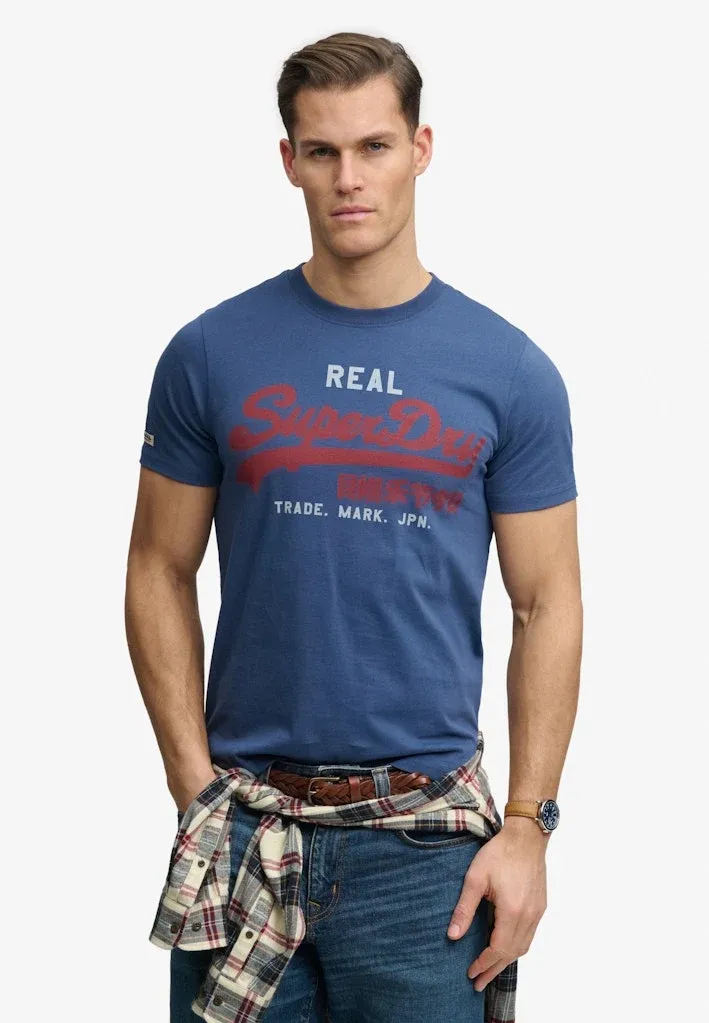 SUPERDRY VL CLASSIC TEE HAMPTON BLUE M1012451A