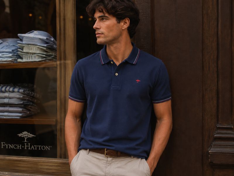 1605 1580 FYNCH HATTON POLO COL 659 MARINE