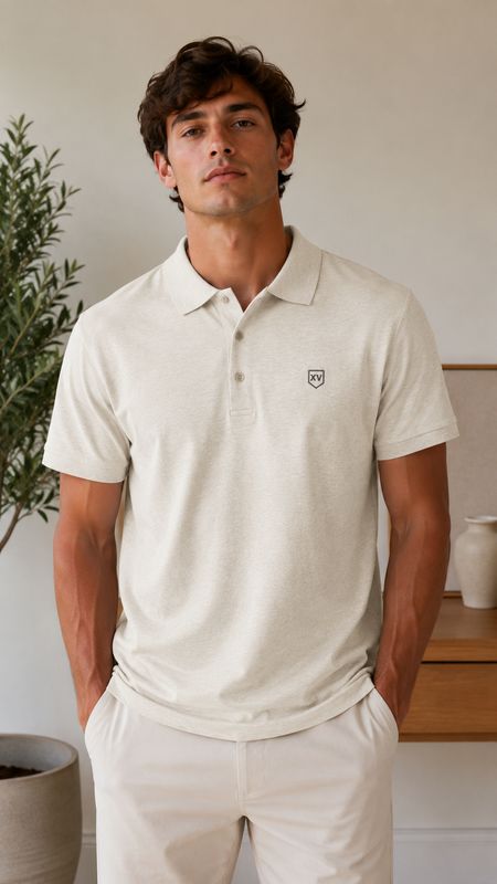 TIGER SHARK POLO ECRU