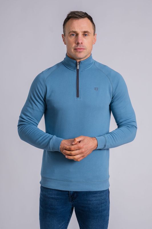 FALCONS 1/4 ZIP SEAGLASS BLUE