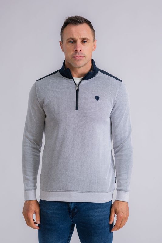 BRISBANE 1/4 ZIP OCEAN DRIFT