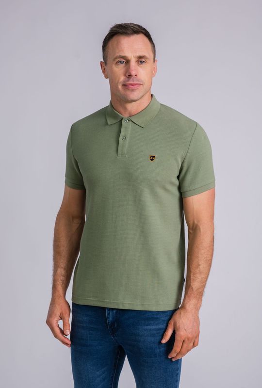 BARRHAVEN POLO EVERGREEN DOT