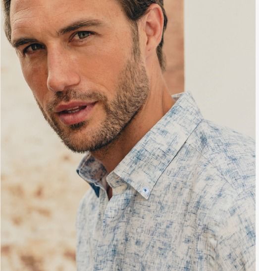 2VG CASA MENS SHIRT DARIO BELTRAN COL 740