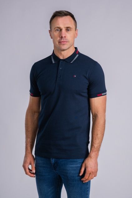 ALSTONVILLE CLASSIC NAVY POLO