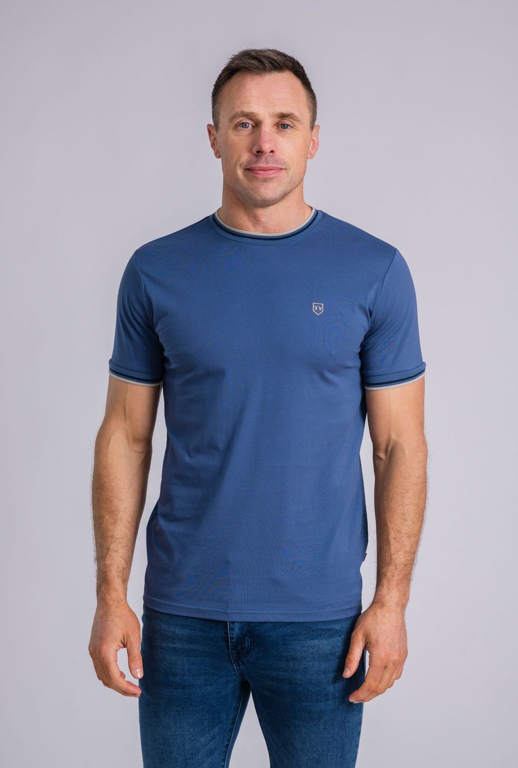 VALLEY VIKINGS COBALT TEE