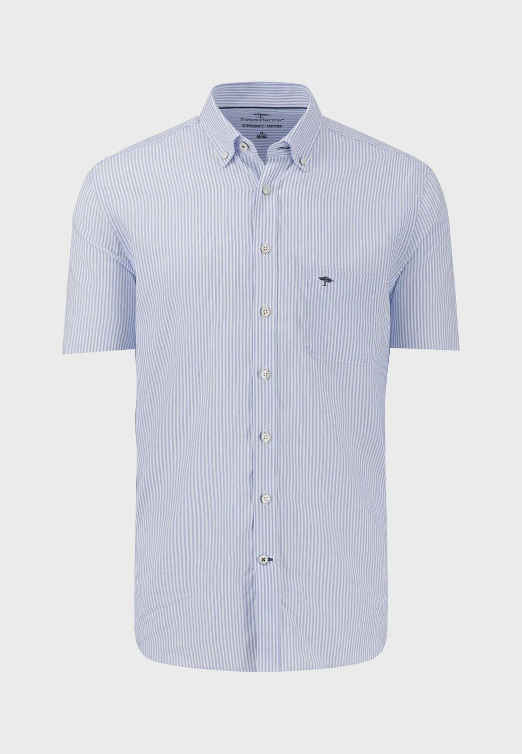 1613 5501 FYNCH HATTON SS SHIRT COL 5530 STRIPE