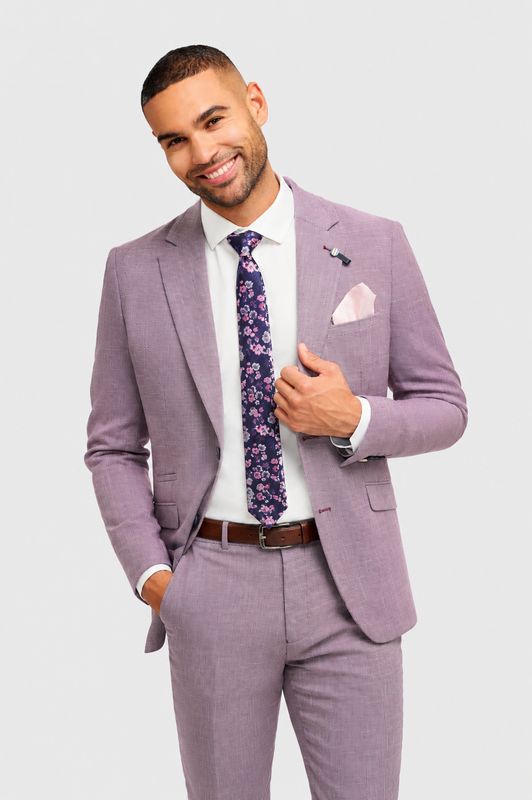 MIAMI HALF LINED BLAZER LILAC
