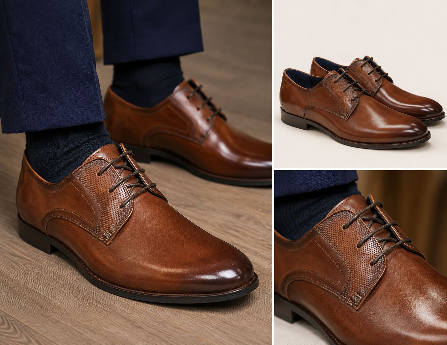 SOLID BOND SHOE BRANDY