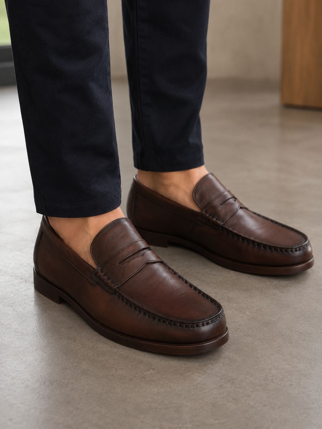 TYCOON SHOE MAHOGANY
