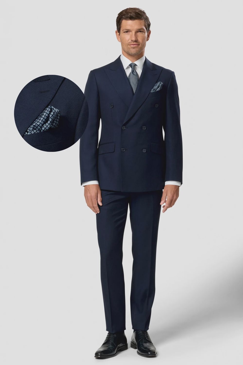 MARCO DB 2PC SUIT INDIGO