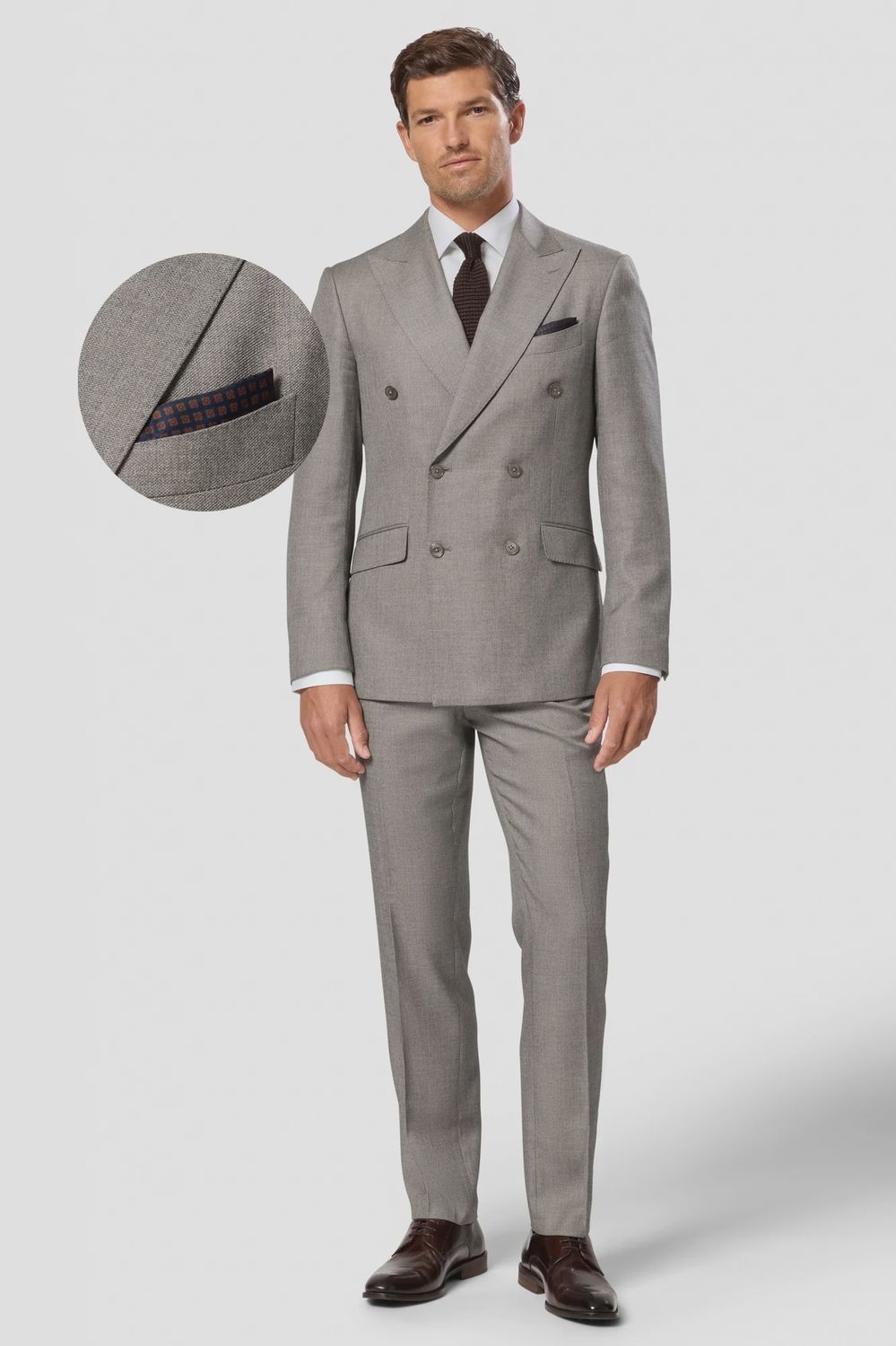 MARCO DB 2PC SUIT STONE