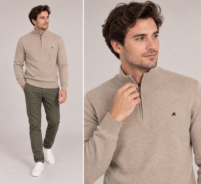 ALTIS 1/4 ZIP CAMEL ML351283
