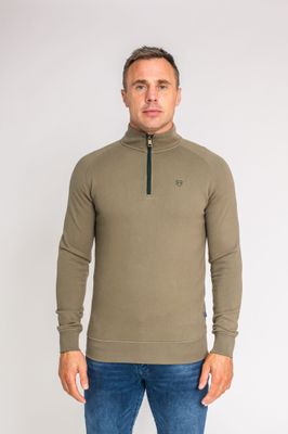 FALCONS 1/4 ZIP FERN