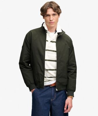 SUPERDRY CAMPUS PADDED HARRINGTON JKT SURPLUS GOODS OLIVE GREEN M5012483A