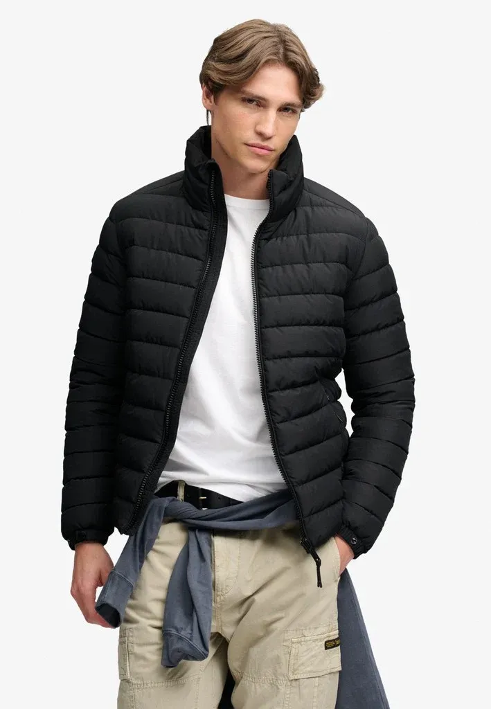 SUPERDRY FUJI MIDWEIGHT PADDEDJACKET JET BLACK M5012432A