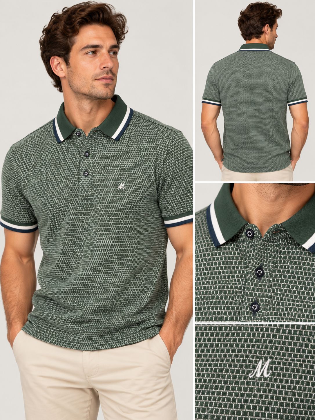 ML211543 CAMBER POLO DUCK GREEN