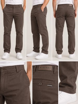 WILDE REG FIT CHOCOLATE CHINO ML132030