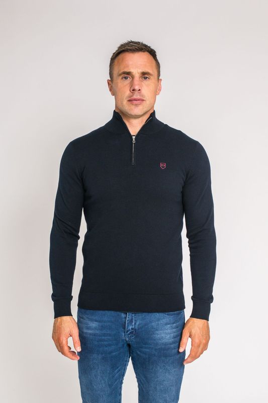 PERPIGNAN 1/4 ZIP CLASSIC ADMIRAL