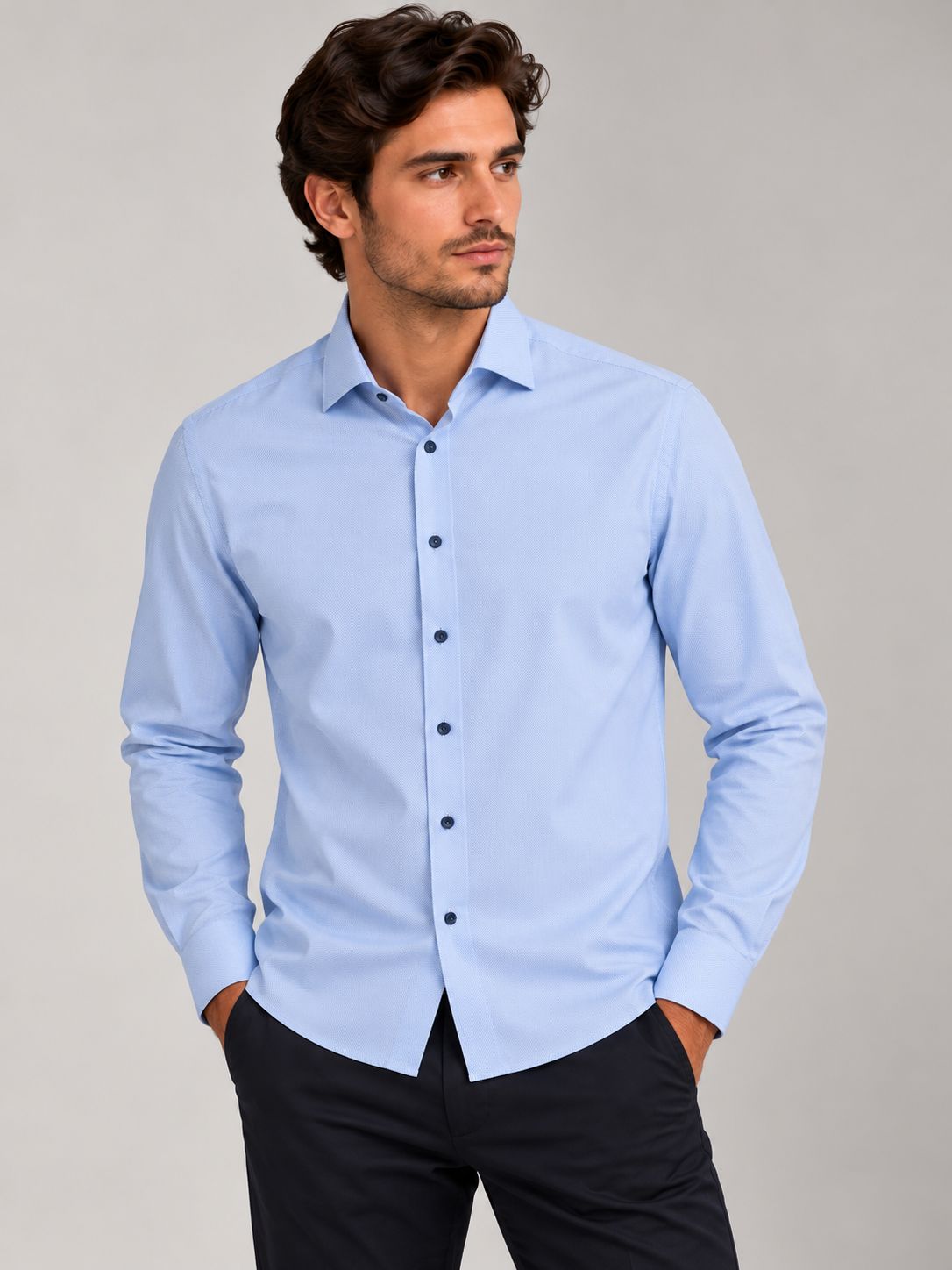 30209324 MAMARC N SHIRT 154030 CHAMBRAY BLUE