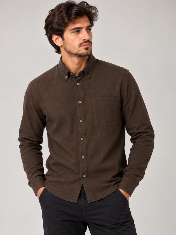 30205626 MATROSTOL BD 190812 SHIRT TURKISH COFFEE