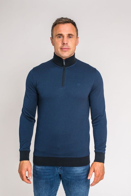 RAVENS 1/4 ZIP CLASSIC NAVY DASH