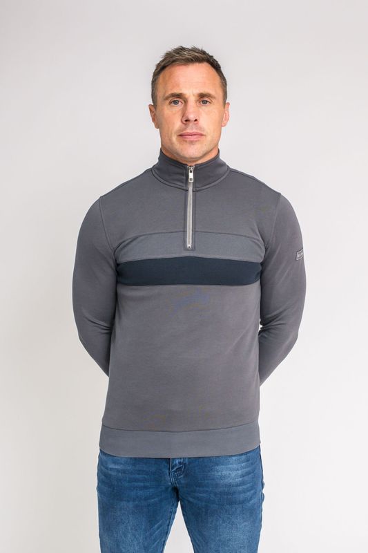 ANTHEM 1/4 ZIP WOLFHOUND