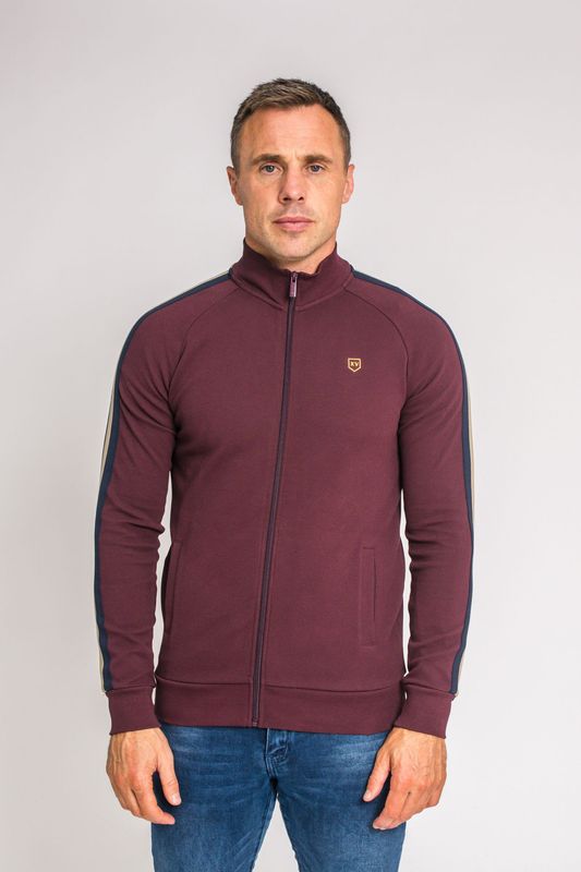 VELOCITY FULL ZIP MERLOT JAMACO