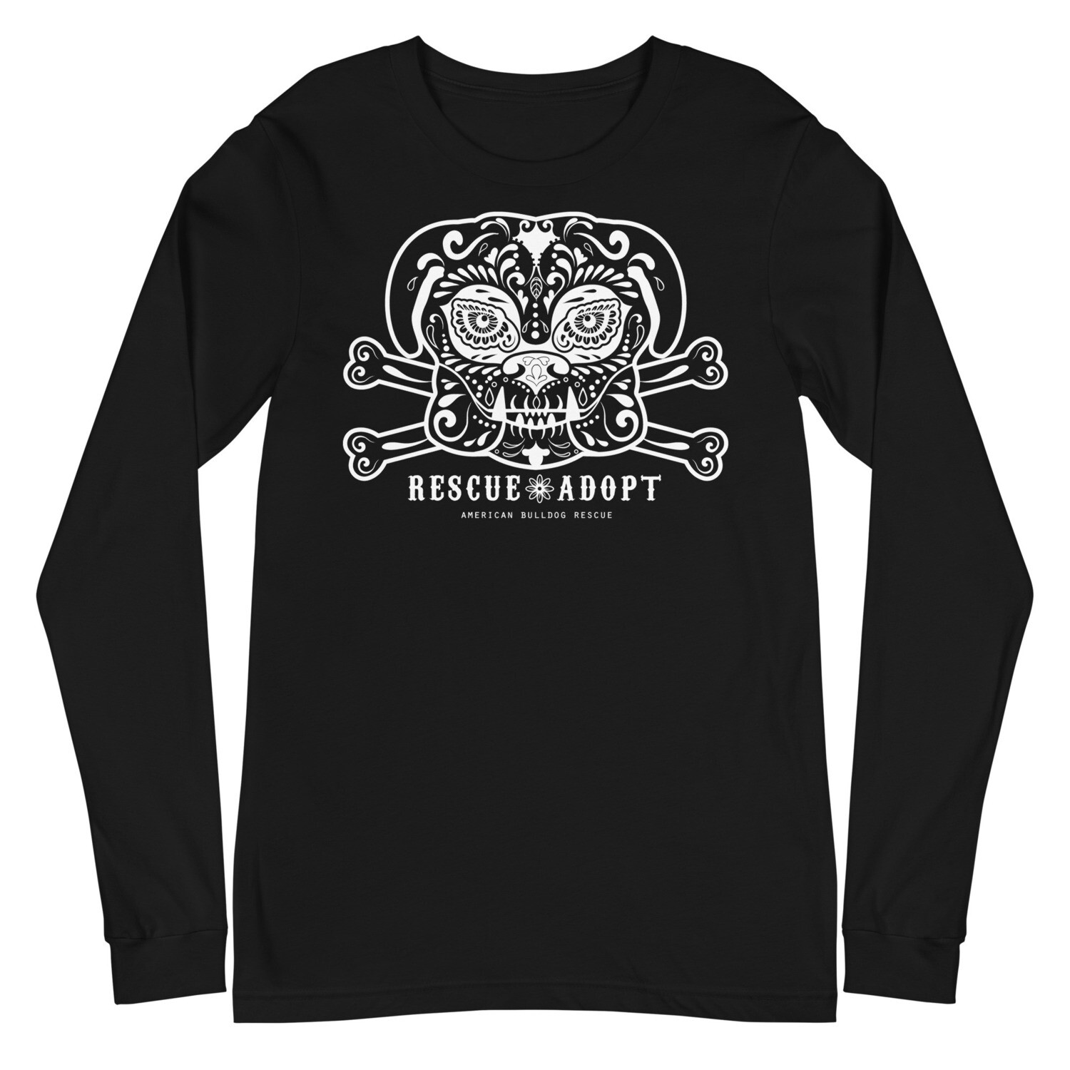 Sugar Skull-Long sleeve tee