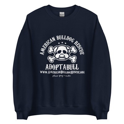 Adoptabull-Crewneck sweatshirt
