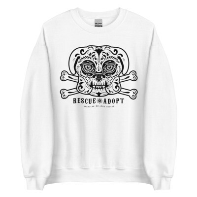 Sugar Skull-Crewneck sweatshirt