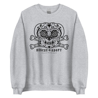 Sugar Skull-Crewneck sweatshirt