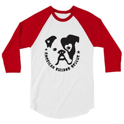 Heart logo-3/4 Sleeve raglan shirt