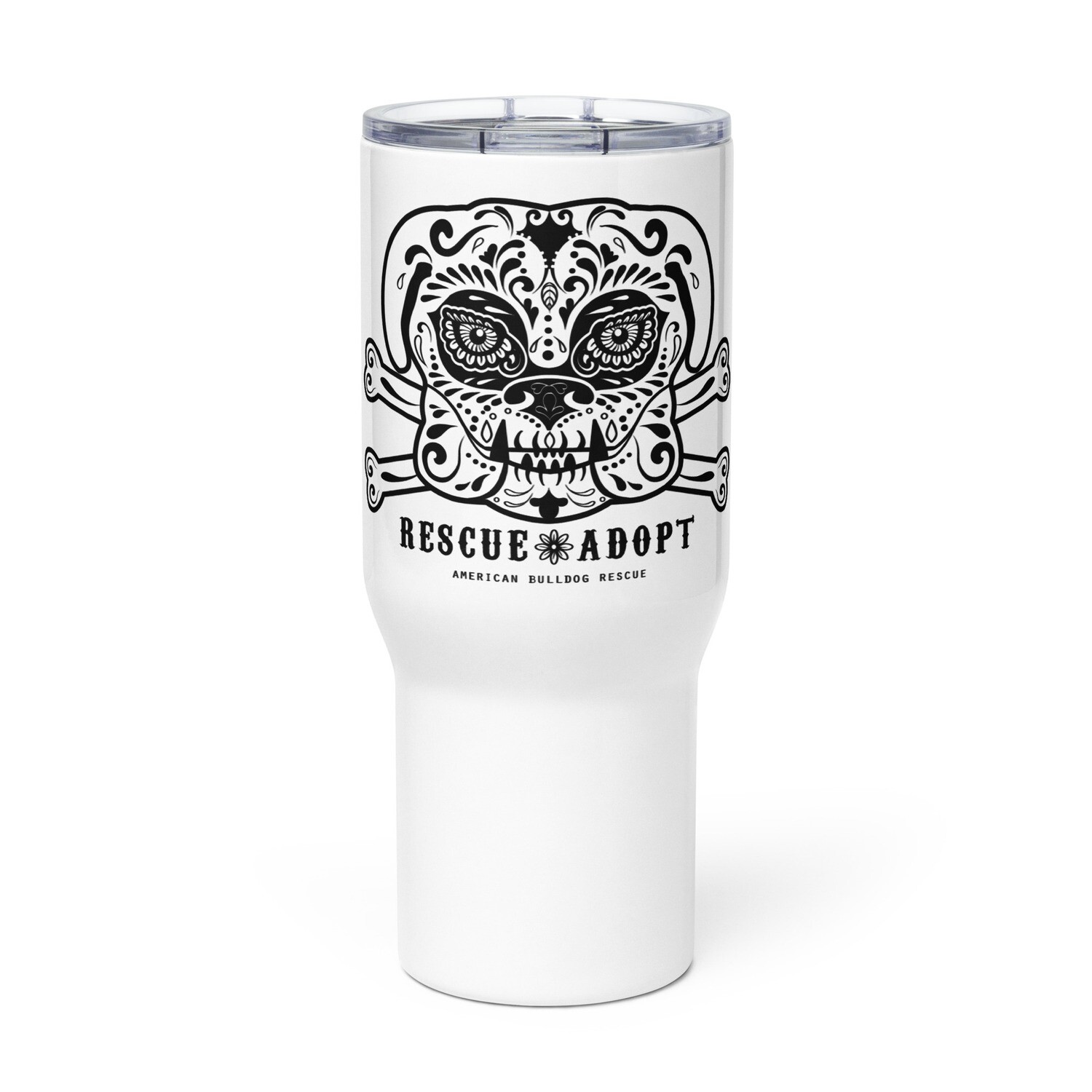 Sugar Skull Travel Mug