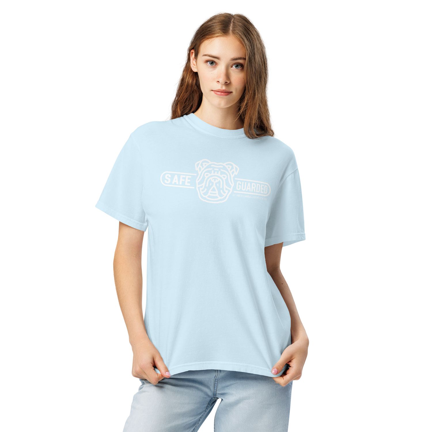 Safe-Guarded T (white)