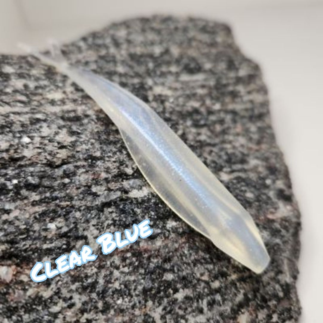 4&quot; Split tail Jerk 6 pk