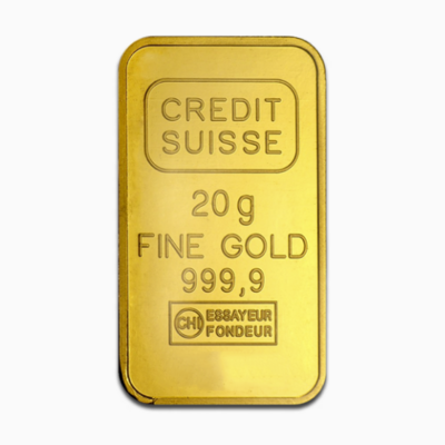 Credit Suisse 20g Gold Bar 24K (999.9)