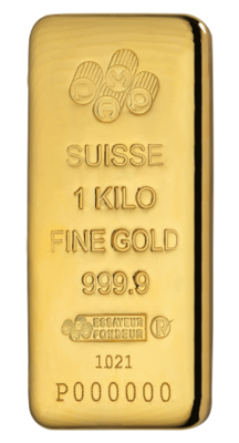 1Kg Gold Bar 24K (999.9)