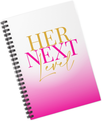Her Next Level Spiral Notebook - Ruled Line