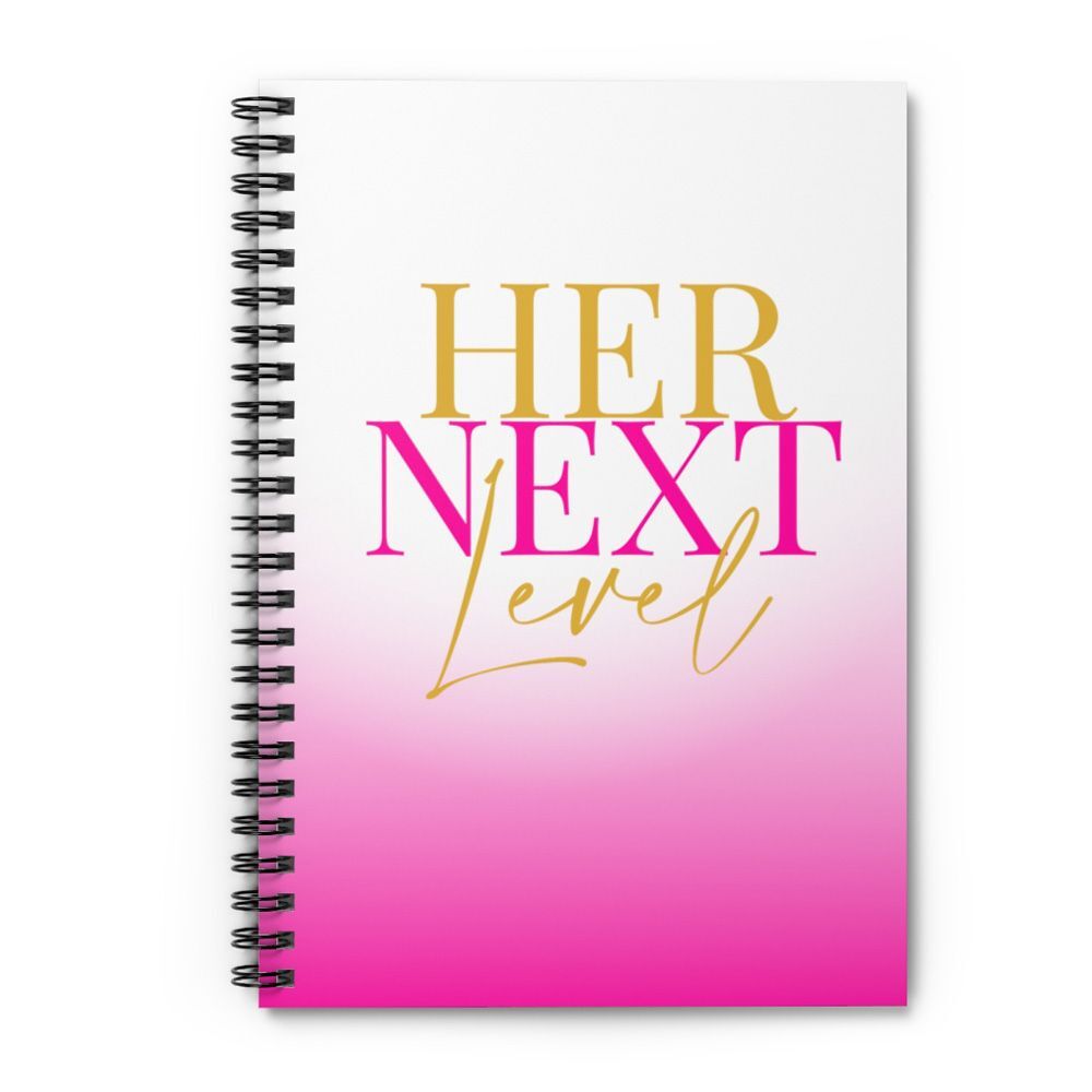 Her Next Level Spiral Notebook - Ruled Line