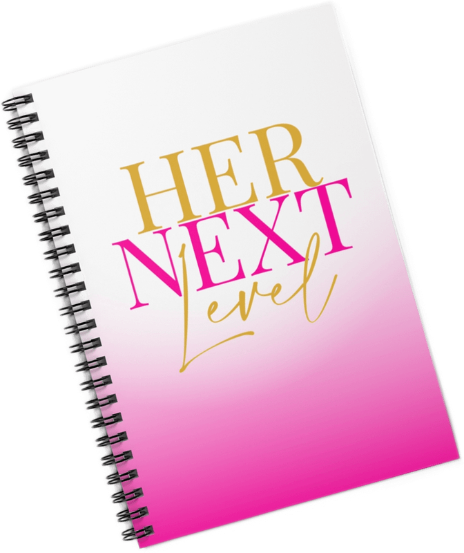 Her Next Level Spiral Notebook - Ruled Line