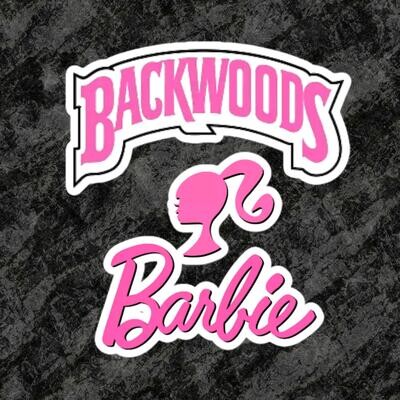&quot;Backwoods Barbie&quot; Bubble-free stickers